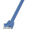 kabel LAN LogiLink CP1036U, 1 szt., RJ45, CAT 5e, U/UTP, 1.00 m, niebieski