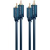 Kabel 2x RCA / 2x RCA 0,5m Clicktronic