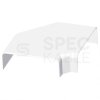 Łącznik kątowy EKE 180x60mm biały KOPOS