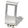 Renkforce RF-4538244 DIN rail mount single White Stainless steel Network Socket