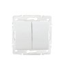 LOGI biały łącznik 2x Kanlux 02-1010-102