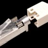 Hirose RJ45 connector Cat-5e, TM11, beige