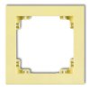 DECO Ramka pojedyncza DECO Pastel Matt kanarkowy 43DR-1