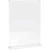 Maul 1948405 MAULvision Desk Display Board T-shape A4 Acrylic Transparent 1 pc.