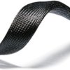 Plastic braided sleeve, inner Ø 20 mm, range 12-32 mm, black, halogen free, -50 to 150 °C, 170-00200