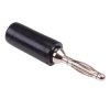 Black 2mm Banana Test Plug Connector