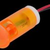 QS123XXO24 Indicator LED, 24 V DC, 12 mm, wired, orange
