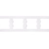 ASFORA Ramka poczwórna pozioma biała EPH5800421