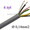 Przewód sterowniczy LIYY 6x0,14, Technotronik