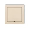 Ramka pośrednia z zaślepką beżowy 1DRPZ