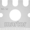 Ostrze wymienne Ostrze trapezowe 52 MARTOR 52.70 10 szt.