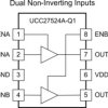 Automotive, 20V VDD, 5A/5A dual-channel low-side gate driver with 4V UVLO and -5V input capability | D | 8 | -40 to 140
