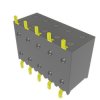 Samtec Gniazdo PCB SSM 5 -pinowe 2-rzędowe raster: 2.54 mm Powierzchnia Gniazdo Lutowie Poziomy