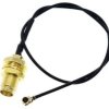 Przewód antenowy pigtail U.FL (IPEX) - gniazdo RP-SMA (z pinem) 15 cm (ARD-ANT06)