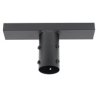 Uchwyt typu T dla naświetlacza do słupa oświetleniowego czarny 206632 LED LINE