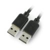 Przewód USB A - A 2.0 Hi-Speed Goobay czarny - 1,8m