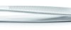 Wafer tweezers, uninsulated, antimagnetic, stainless steel, 115 mm, 85C.SA.1