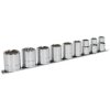 Sealey AK2677 Socket Set 9pc 1/2"Sq Drive Whitworth
