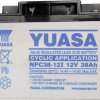 Akumulator ołowiowy Yuasa NPC38-12 NPC38-12, AGM, 12 V, 38 Ah