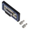 Złącze D-Sub, żeńskie, PIN:9, gniazdo, proste SDB-09PFFS-SL8001