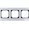 Merten M-Elegance Ramka potrójna szklana diamentowy srebrny MTN4030-3260