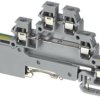 Screw terminal block, screw connection, 2.5 mm², 6 pole, 22 A, gray, 1SNA115643R2700