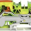 2-wire protective earth terminal, spring-clamp connection, 0.5-16 mm², 1 pole, green-yellow, 2116-1207