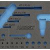 Wypełnienie piankowe Hazet 163-345L 163-345L Wymiary: (D x S) 342 mm x 172 mm