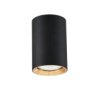 Spot Tuba Manacor Czarno-Złota 6X9cm Gu10 Lp-232/1D-90 Light Prestige