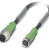 Kabel do czujników/elementów wykonawczych Phoenix Contact SAC-4P-M12MS/3,0-PUR/M 8FS 1694936, złącze żeńskie M8, proste,