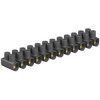 OBO Bettermann 2056089 Screw Terminal 12-Pin Black 10 pcs Steel Galvanised