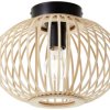 Lampa sufitowa Brilliant Enca 92859/09 60 W naturalny, czarny