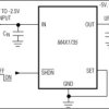 200mA, Negative-Output, Low-Dropout Linear Regulator in SOT23