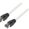 Patch Cord S/Ftp Cat 8.1 Linka Cu Lszh Szary 2M 26Awg Żyły: 8 Cq8052s