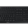 Zestaw klawiatura + mysz, JD-8550GB-2, Czarny, Bezprzewodowe, QWERTY, Ergonomiczna