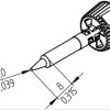 0142PDLF10 ERSADUR soldering tip, 1 mm, pencil tip