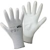 Worky 1171 ESD Nylon/Carbon-PU Fine Knitted Glove - Size 8