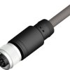 Przewód czujnik-siłownik ze złączem Złącze M12 liczba rdzeni 4 długość 5m Rodzaj A Żeńskie