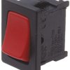 Przełącznik kołyskowy Wł.-wył. Nie 10 A SPST Czerwony Molveno