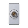 Płytka TV Simon K45 Aluminium 22.5x45mm