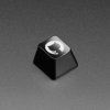 Etched Glow-Through Keycap with GitHub Octocat Logo (MX Compatible Switches)