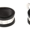 Zacisk typu P Ø zew. 19mm materiał: Stal nierdzewna 304 szerokość 12.6mm kolor Czarny