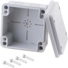 Branching box, 200 x 160 x 81 mm, no. of entries: 10, light gray, IP65, 502190