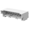 Pin header, 8 pole, pitch 2.5 mm, straight, natural, 1744439-8