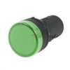 KONTROLKA LED 24V AC/DC ZIELONA 28mm