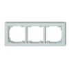 Deco Ramka Potrójna Deco Pastel Matt Lodowy Błękit 47Dr-3