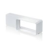 Redukcja kanałów płaskich 204x60mm/110x55mm biała KP55-60