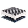 Matryca LED 8x8 + sterownik MAX7219 - LED czerwone - moduł do Arduino