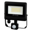 Naświetlacz LED PHOTON z czujnikiem ruchu PIR 30W 3000lm 100lm/W 4000K czarny 203532 LED LINE
