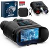 CIGMAN CNV02 Lornetka Nocna Wideo 4K 40MP Zdjęcia 3 Calowy Ekran HD 8x Zoom Cyfrowy Wizja Optyczna 5000mAh Bateria Ładowalna